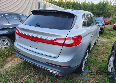 2016 Lincoln Mkx Reserve from USA, damaged, VIN 2LMTJ6LR8GBL33112